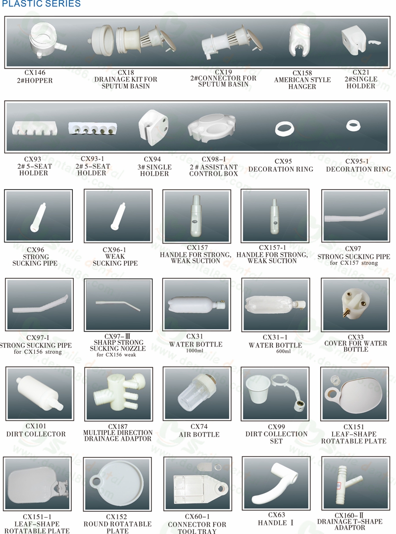 Dental unit spare parts